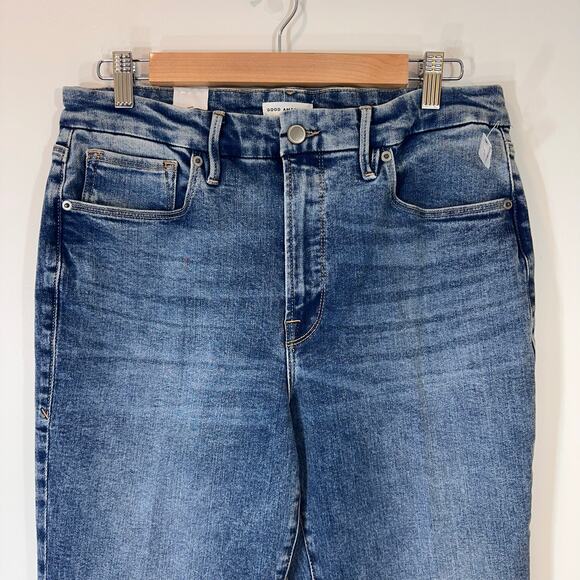 Revolve NWT Good American Good Classic Bootcut | Indigo254 Medium Wash | SZ 12 - Picture 6 of 12